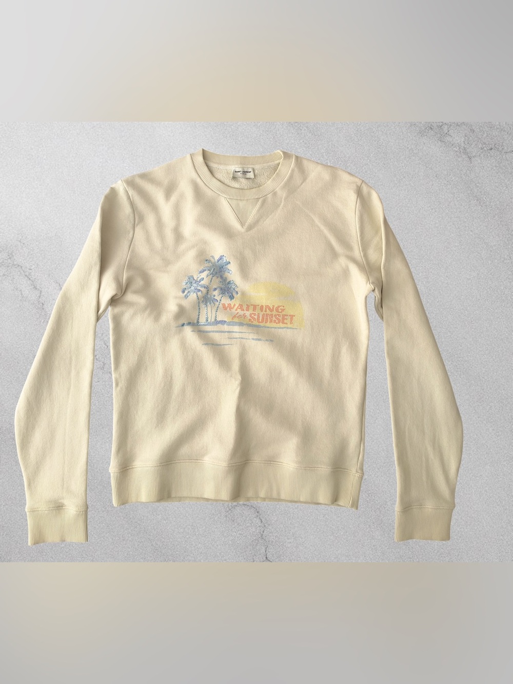 Saint Laurent Waiting For Sunset Sweatshirt